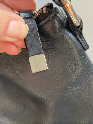 Margot black leather crossbody bag purse Classic minimalist fall winter classic thumbnail 6