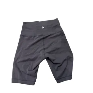 Lululemon High Rise Biker Shorts Black Athletic Yoga‎ Gym Shorts Womens thumbnail 2