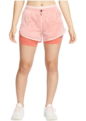 Nike🦎Icon Clash Tempo Luxe Women's Mid-Rise Running Shorts🌵 thumbnail 1