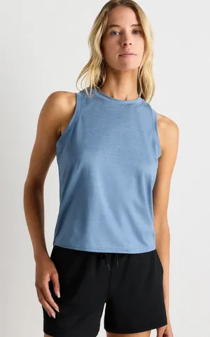 Quince Flowknit Breeze High-Neck Tank thumbnail 1