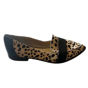 Sole Society Edie Womens Animal Print Calf‎ Hair Pointed Toe Loafers 8.5M thumbnail 7