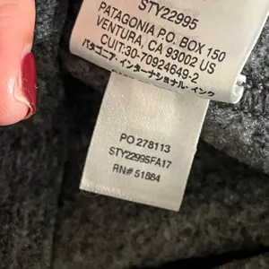 Patagonia Women's‎ Gray Synchilla Fleece Zip Up Jacket with Pockets Size XS thumbnail 7