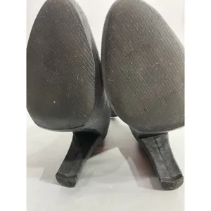Womans Steve Madden Gorgeous Size 7.5 M Gray Fabric Otk Pullon Heel Boots thumbnail 5