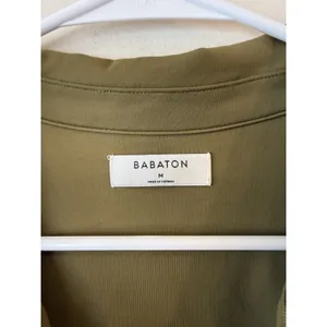 Aritzia Babaton Contour Long Sleeve Polo Women Size M Seamless Stretch Top Boho thumbnail 7