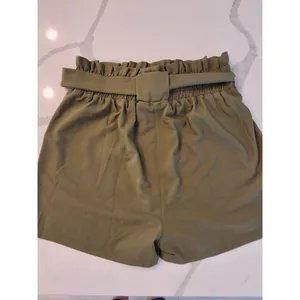 Freeprance Olive Green Paper Bag Deep Front Pocket Short Size L thumbnail 4