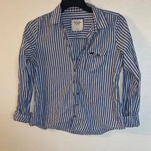 Abercrombie & Fitch Preppy Vintage Y2K Striped Long Sleeve thumbnail 1