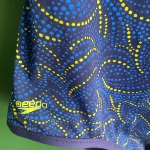 Speedo Reversible One Piece Swim‎ Suit Size S Small EUC! thumbnail 2