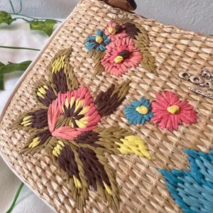 Coach Nolita 19 With Floral Embroidery cj724 thumbnail 5