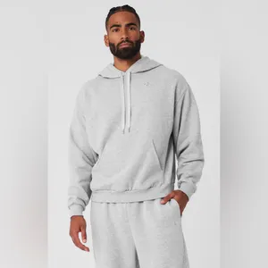 NWT Alo Yoga Accolade Hoodie Athletic Heather Grey Size S thumbnail 3