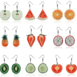 Strawberry Earrings Red thumbnail 3