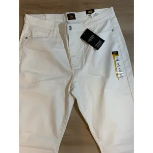 Lee Legendary Style Flare Jeans White 14 M Women Mid Rise Stretch Denim NEW thumbnail 8