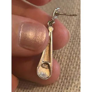 A280 1 1/4 inch earrings 925 sterling silver thumbnail 9