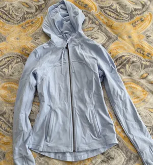 Lululemon light blue Hooded Define Jacket Nulu thumbnail 1