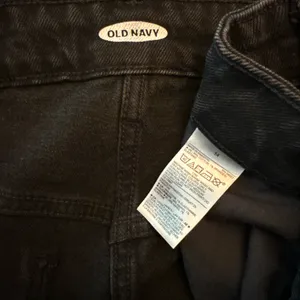 OLD NAVY Black denim midi skirt with pockets sz 14 ✨ thumbnail 6