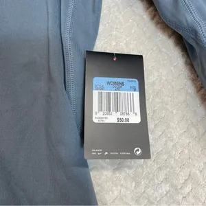 Nike Pro Dri-Fit Womens Long Sleeve Compression Shirt Gray NWT | Activewear‎ thumbnail 9