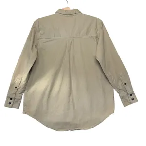 Everlane The Corduroy Oversized Shirt Tan‎ Khaki Button Down XS F-BTDN-CRD-OV-ES thumbnail 4