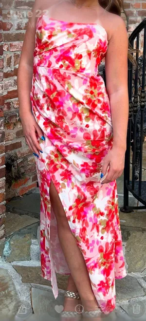 Fortunate One Gardenia Strapless Maxi Dress thumbnail 1