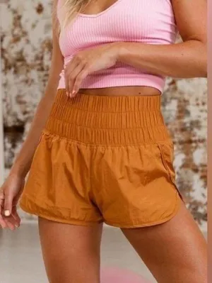 FP Movement The Way Home Shorts Honey Mallow Gold Bronze 2" Size L thumbnail 2