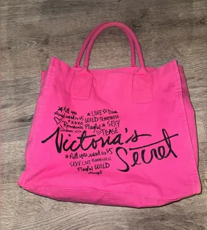 Victoria’s Secret Early 2000’s Medium canvas Tote Bag thumbnail 1