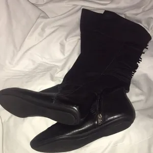 House of Harlow 1960 39.5 knee fringes boots thumbnail 9