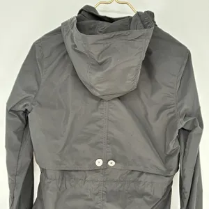 Mountain Hardwear Zenell Hooded Trench Coat Black Women's Small S Jacket thumbnail 7