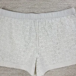Ann Taylor LOFT Lace Shorts Womens 12 White Loose Elastic Waist Resort Vacation thumbnail 8
