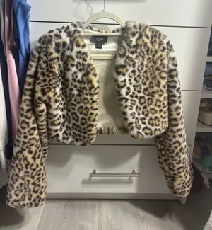 It girl cheeta jacket  thumbnail 1