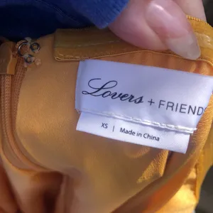 Lovers + Friends Marigold Cocktail Strapless Dress thumbnail 3