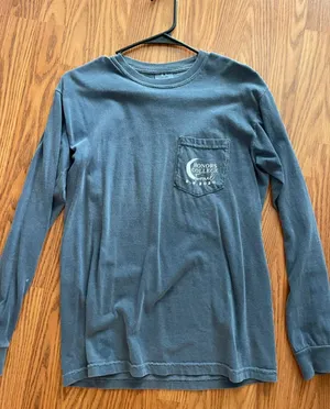 Comfort Colors Ole Miss Honor College HOCO formal long sleeve tee thumbnail 1