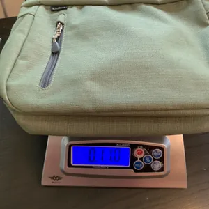 LL Bean Sage Green Crossbody Travel Bag Adjustable Strap Organizer Pocket thumbnail 9