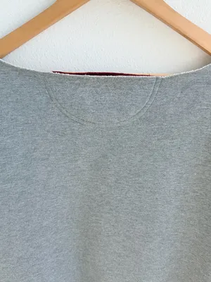 Minnesota Gophers Off-The-Shoulder Sweatshirt Gray thumbnail 10