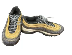 Nike Air Max 97 Golden Gals wms gold gray low running sneakers sz 7 SKU 10-502 thumbnail 1