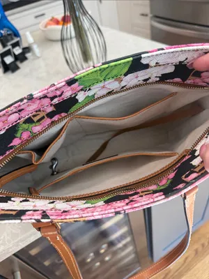 Dooney & Bourke Hydrangea Monogram Miller Shopper Tote thumbnail 6