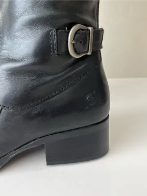 Born Gibb tall leather riding boots black 7 thumbnail 12