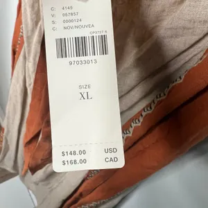 Anthropologie Celandine Linen Embroidered Halter Dress Size XL thumbnail 5