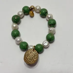 Mary Caroline Colgin Designs Pearl & Porcelain Blessing Bracelet thumbnail 6