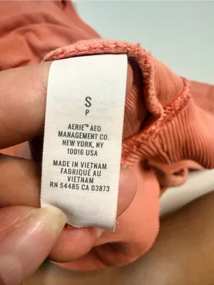 aerie Oversized Ribbed Crew Sweater - Burnt Orange thumbnail 9
