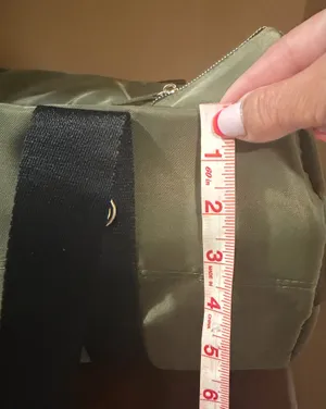 Army green duffel bag NWT thumbnail 6