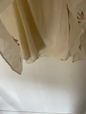 Cider Sadie Embroidered Floral Mesh Puff Sleeve Mini Dress thumbnail 5