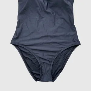 Quince Black One-Piece Italian Swimsuit Criss Cross Strappy Minimalist Chic NWT thumbnail 2