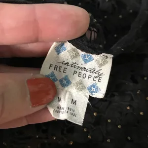 Free People Lace & Beaded Tank SzM thumbnail 6