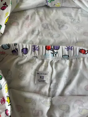 RARE Roller Rabbit Moby Pajamas, Size XS EUC thumbnail 3