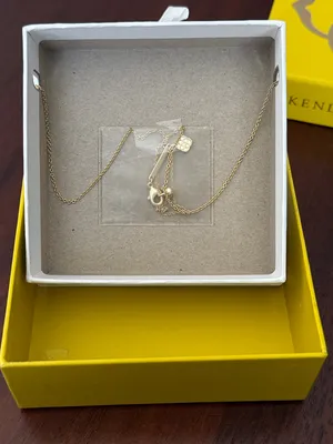 Kendra Scott birthstone June Gold Necklace New thumbnail 4
