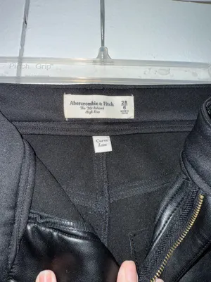 Abercrombie Leather Pants Straight thumbnail 5