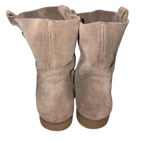 Frye & Co. Taupe Suede Sarah Shortie Slouchy Boots Booties 7.5 thumbnail 4