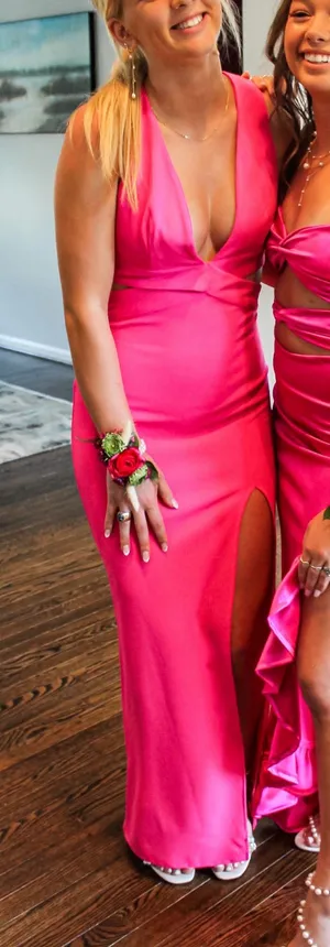 Windsor Pink  Prom Dress thumbnail 1