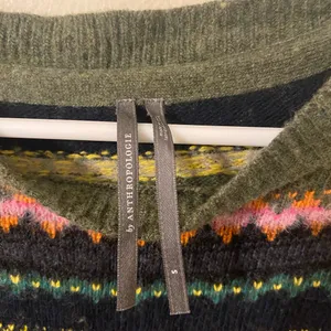 Women’s By Anthropologie Layered Sweater Dress Multicolor Striped‎ Size Small thumbnail 2