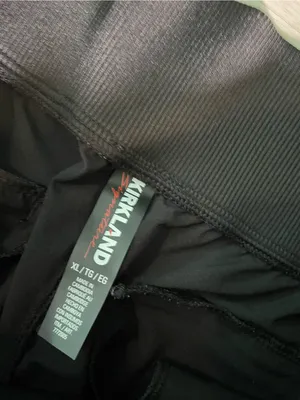 Kirkland Signature Black athletic Pants thumbnail 2
