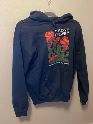 Hoodie Gray Size L thumbnail 1