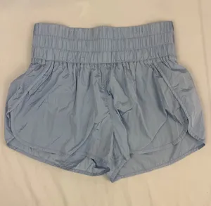AS Revival Altar’d State Athletic Casual Shorts High Rise Women Sz M Light Blue thumbnail 1